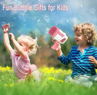 Bubble Gun Toy – 2025 Powerful Bubble Blower for Kids - Image 4