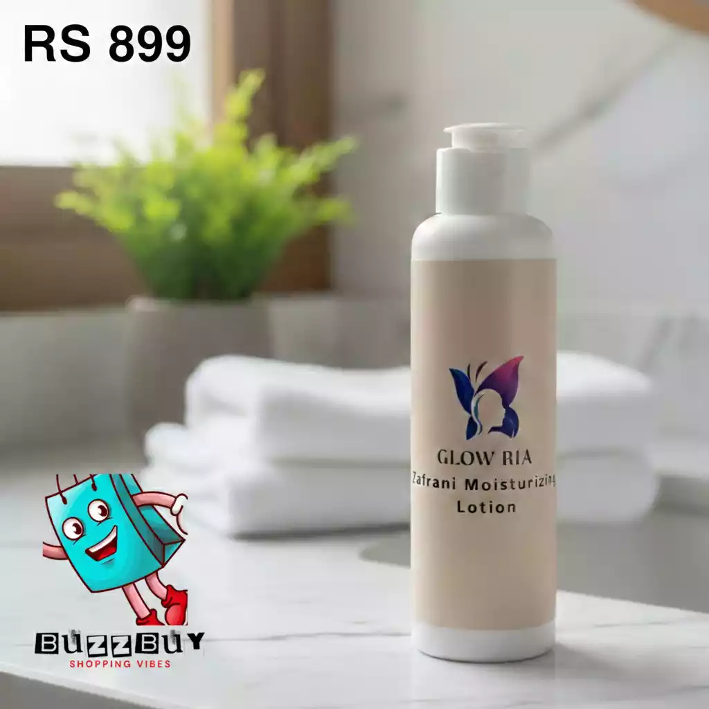 Glow Ria Zafrani Moisturizing Body Lotion – Deep Hydration & Natural Glow