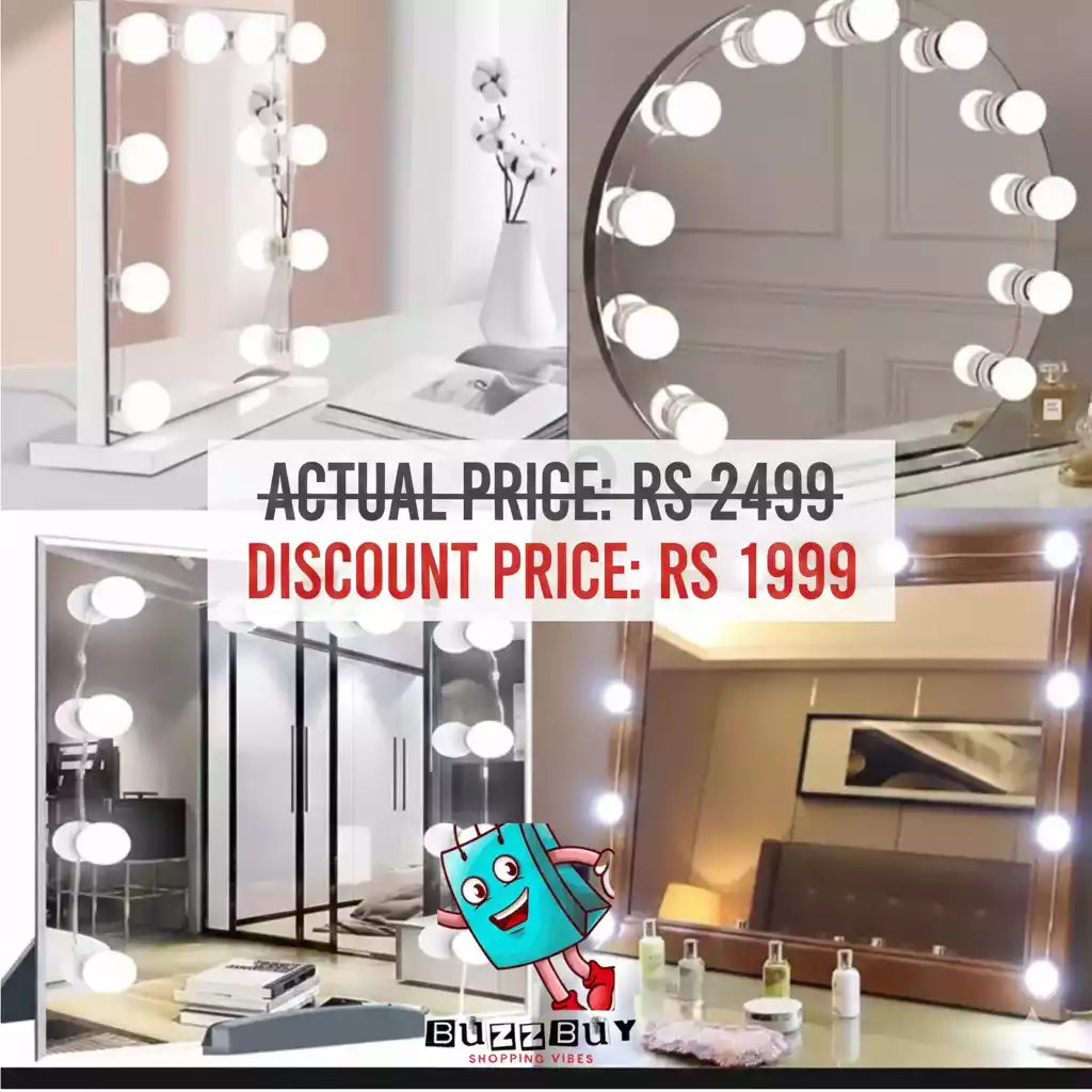 Best Mirror Lights in Pakistan – LED Strip for Vanity & Dressing